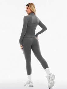 GLOWMODE 女士运动夹克 - 深灰色 - 查看 7