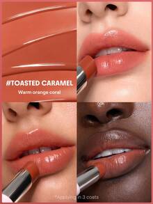 SHEGLAM Silk Slip 唇油膏-Toasted Caramel 品牌 美容 化妝 化妝品 適合女性與女孩 完美搭配夏季春季 Y2K 時尚 流行 生日 母親節禮物 假期 派對準備就緒 最佳顏色 - 006 Toasted Caramel - 查看 2