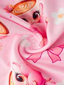 SHEIN 4件套女童简约纯色无钢圈吊带背心和舒适平角内裤套装 - 彩色 - 查看 5