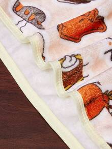 FRIENDS X SHEIN 卡通图案黄色可爱吹干头发帽