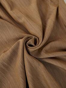 Wildy 波西米亚风女士休闲西部乡村复古风基本款长裤，带口袋，适合春夏日常通勤，春夏度假休闲宽松裤，适合各种场合。 - 棕色 - 查看 6