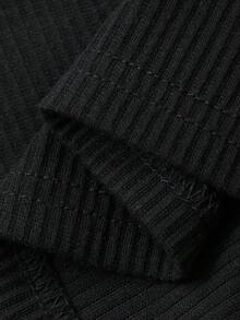 DAZY 女士修身常规款户外夹克 - 黑色 - 查看 7