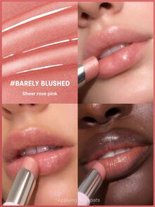 SHEGLAM Silk Slip 唇油膏-Barely Blushed 品牌 美容 化妝 化妝品 適合女性與女孩 完美搭配冬季春季 Y2K 時尚 流行 生日禮物 假期 派對準備就緒 最佳顏色 - 609 Barely Blushed - 查看 2