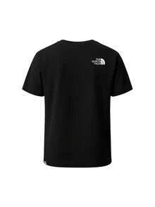 The North Face Essential Oversized Kids T-Shirt Black - màu đen - Xem 2