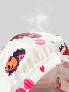 SHEIN 4件套少女简约系列无钢圈吊带背心和舒适平角内裤套装 - 彩色 - 查看 4