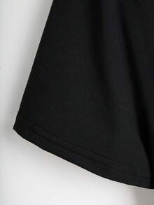 Manfinity Dauomo 男士夏季圆领短袖休闲印花Y2K风格 - 彩色 - 查看 3