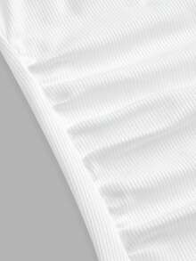 Slaydiva 2026春夏新款休闲百搭白色修身纯色V领无袖女式背心。适合约会、情人节、婚礼季、度假、海滩、波西米亚风等场合。 - 白色 - 查看 6