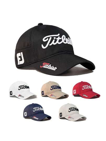 Nuevo gorra de béisbol de golf unisex con bordado, sombrero de sol con protección UV ajustable para deportes al aire libre, golf, correr, hombres apuestos y mujeres hermosas, sombrero casual de primavera y verano para uso urbano