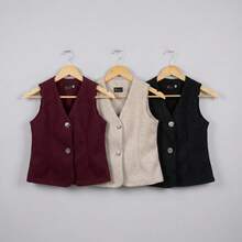 Set de 3 Chaleco con Botones Metálicos | Estilo Casual Elegante - 7 - Ver 1