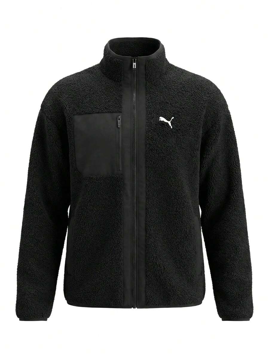Puma Fleecejacke Reversible Hybrid Sherpa Men's Jacket Black - Black - View 1