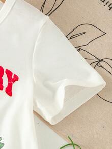 Young Girls T-Shirt Co-Ords - Multicolor - View 4