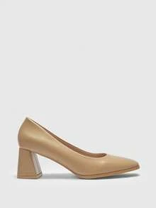 CUCCOO BIZCHIC Giày cao gót nữ - Màu be - Xem 2