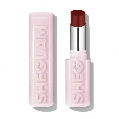 SHEGLAM Silk Slip Bálsamo Labial con Aceite-Black Berry Marca Belleza Maquillaje Maquullaje Cosmética para Mujeres Niñas Perfecto para Invierno Primavera Verano Ideal para Y2K Elegante Moda Adecuado para Cumpleaños Día de la Madre Regalo Fiesta Listo Mejor Color