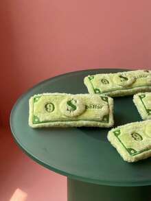 Joivida 美元硬币袋创意软萌铅笔盒青少年卡通新奇文具袋 - 綠色 - 查看 5