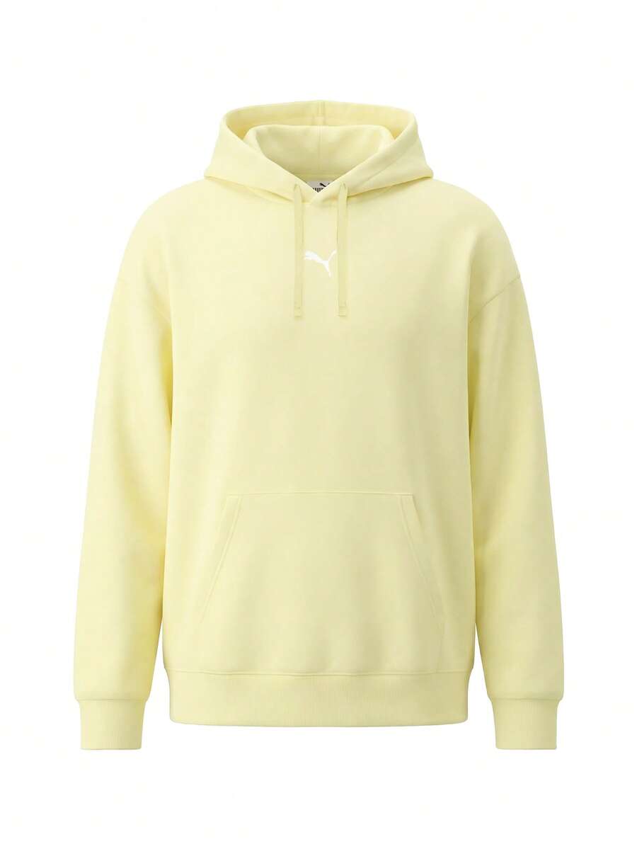 Puma Essentials Women's Oversized Hoodie Gold Moon - 黃色 - 查看 1