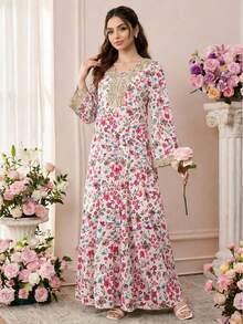 SHEIN 春秋季新款时尚优雅休闲日常女装 - 黑色 - 查看 7