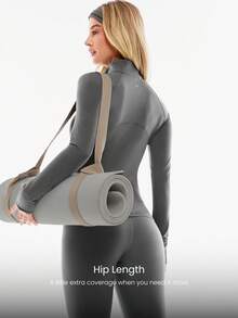 GLOWMODE 女士运动夹克 - 深灰色 - 查看 2