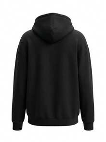 Puma Essentials Women's Oversized Hoodie Black - 黑色 - View 2