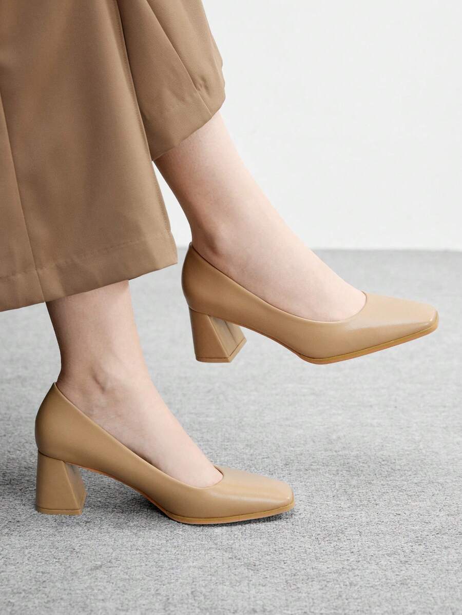 CUCCOO BIZCHIC Giày cao gót nữ - Màu be - Xem 1