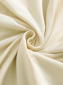 SHEIN GraphicGems 2pcs/Set Young Girls Casual Minimalist Bear Graphic Beige Round Neck Short Sleeve Top And Black Shorts, Collegiate Style Suitable For Summer Back To School, Cartoon Cute Daily Comfortable Outfit For Girls & Toddlers Bear Print Top Shorts Set Kids Graphic Tee Shorts Short Sleeve 2 Piece Kids - Apricot - View 4