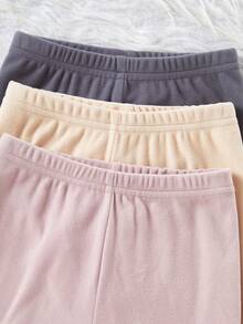 6件套女童保暖内衣套装，长袖上衣和裤子，蝴蝶印花，舒适面料