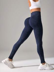 Gameset SHEIN Sport Casual High Waist Seamless Leggings Yoga Women Pants