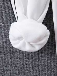 Tween Boys' Casual Side Stripe Sweatshirt Set Boys Sweatsuits Set Boy Casual Sets - White - View 7