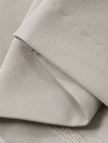 DAZY Mid-Length High Waist A-Line Skirt, Petite Slimming Design For Women - Apricot - View 3