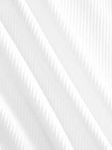 Slaydiva 2026春夏新款休闲百搭修身白色方领半开襟木质纽扣女士背心。适合日常穿着、派对、返校、约会、下午茶、度假、情人节、早午餐、机场等场合，休闲、运动皆宜。白色罗纹背心。 - 白色 - 查看 6