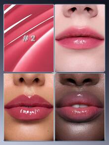 SHEGLAM Lip Link Mini Palette De Gloss Bracelet Marque Beauté Visage Maquillage CosméTique Pour Femmes Filles Parfait Pour Hiver Printemps IdéAl Pour Y2K ÉLéGant Mode Adapté Pour Anniversaire Cadeau FêTe PrêT Meilleure Couleur - Multicolore - Voir 5