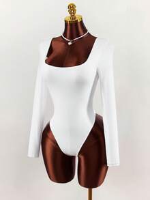 Amplova Women's Multi-Collar Versatile Inner Shirt, Sexy & Layering Piece For Autumn/Winter Bodysuits For Women Long Sleeve - Multicolor - View 14