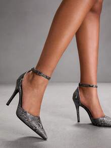 CUCCOO SZL Tacones para mujer - Gris Oscuro - Ver 5