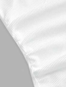 Slaydiva 2026春夏新款休闲百搭纯白色罗纹露背吊带女式上衣。适合约会、情人节、婚礼季、派对、夜店、运动、瑜伽、度假、海滩、波西米亚风、沙滩、返校、日常出行、下午茶、早午餐等场合。 - 白色 - 查看 6