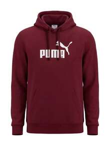 Puma Essentials No. 1 Women Hoodie Ruby Shimmer - Burgundy - View 1
