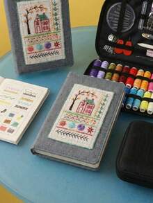 Joivida Stitch Book,Embroidery Books Of Stitch,DIY,Stitch By Stitch Book,Embroidery Sewing Books For Beginners And Enthusiast,Unique Handmade Gift