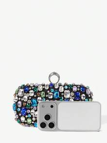 SHECARRY Ladies, Women Evening Bags, Clutchs ,Crossbody Bags,Fashionable, Luxury, Diamonds,Blingbling ,For Cocktail Party, Party, Prom, Club, Date, Birthday, Evening, Date Nigh, Banquet, Valentine's Day, New Year