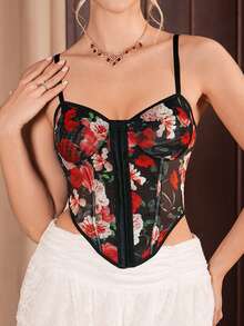 1pc Women's Wireless Bra - Multicolor - View 1