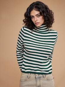 Forever 21 Weihnachts-/Herbst&Winter Damen /Renaissance /Herbst Damen Kleidung /Langarm /Rundhalsausschnitt /Damen Outfits /Ausschnitt /Party /Halloween /Weihnachtspullover - Verschiedenfarbig - Übersicht 3