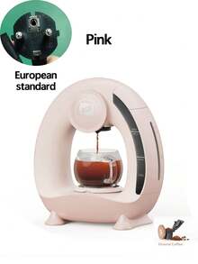 1 Piece Mini Compact Semi Automatic American Coffee Maker Small One Touch Operation Multicolor Optional US EU Plug Available Fast Brewing Rich Flavor Durable Lightweight Space Saving Easy To Clean Sleek Design Home Office Desktop Coffee Machine Gift For Christmas Holiday Coffee Lovers Professionals Daily Use Morning Brew Camping Travel Coffee Making Essentials Household Espresso Maker Tool - European regulations - View 9