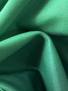 Swim SXY 女士渐变数码印花露背系带比基尼套装，配有可拆卸肩带，适合海滩度假，春夏秋季穿着。 - 綠色 - 查看 5