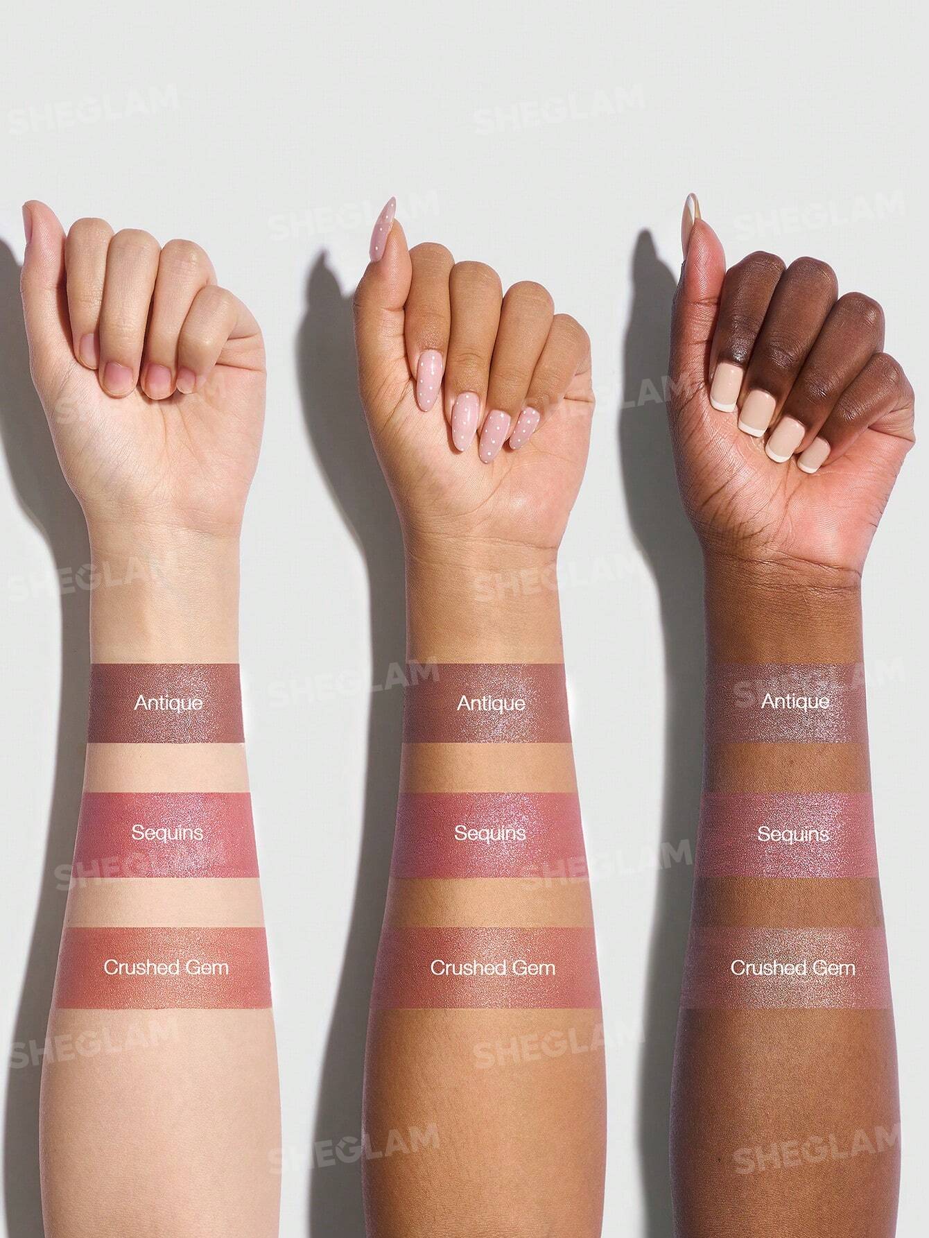 Glitter Whip Liquid Lipstick-Crushed Gem Brand Beauty Makeup Face Paint Cosmetic For Women Girls Perfect For Winter Ideal For Y2K Fancy Fashion Suitable For Birthday Gift Party Ready Best Color