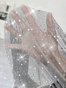 Editum Women Long Sleeve Cardigan Jacket, Casual For Everyday Wear In Fall/Winter - Silver - View 3