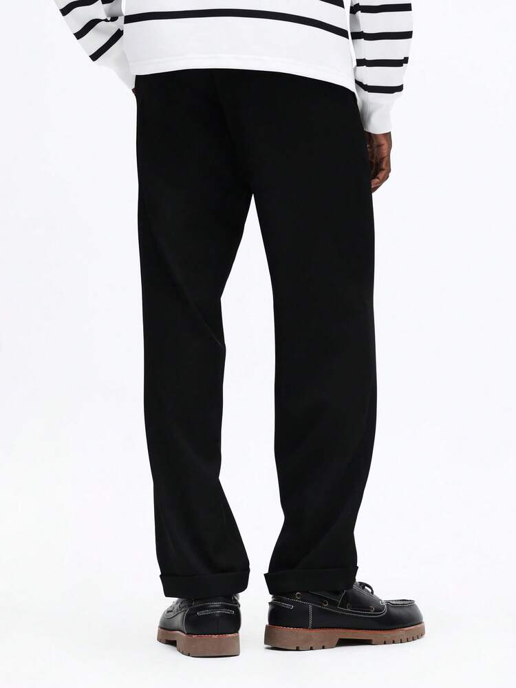 Slim Fit Trouser With Welt Pockets