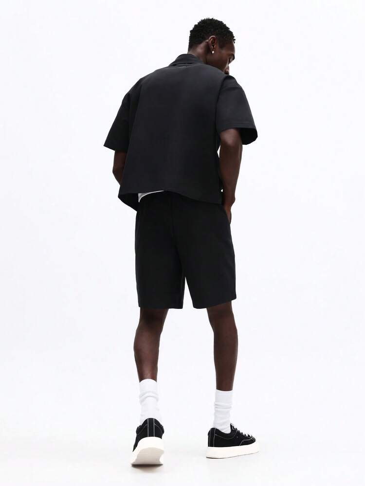 Short Sleeve Shirt And Shorts Set