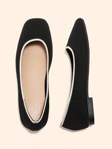 CUCCOO BASICS Women's Versatile Fashion Flat Shoes For Daily Wear - Black - View 4