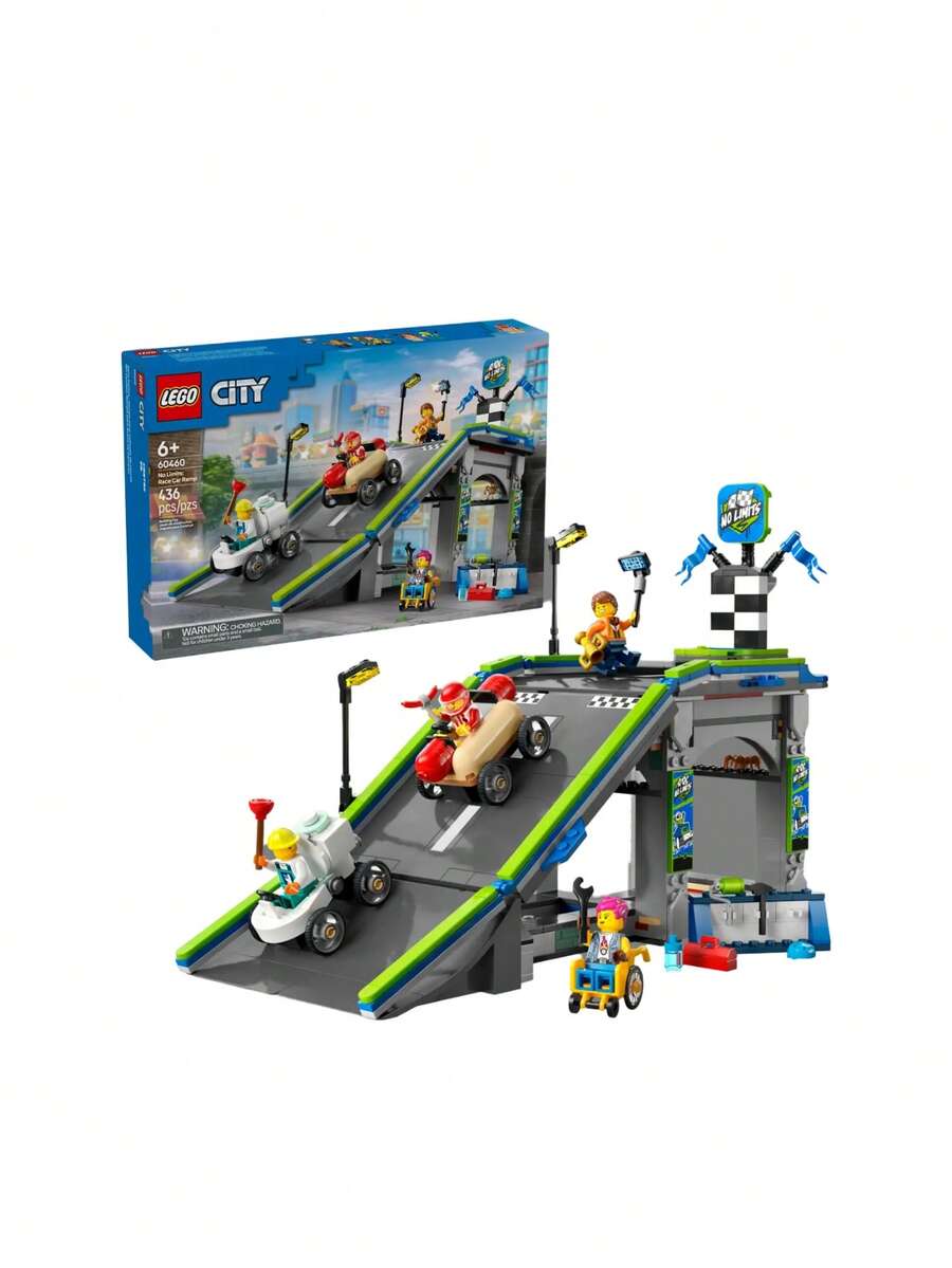 LEGO City No Limits: Race Car Ramp Track 6Years+ 60460 - Multicolor - View 1