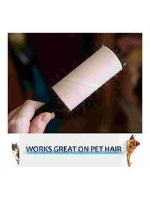 80/160 Sheets Super Sticky Lint Roller - Pet Hair Remover - Set Includes 1 Handle And 2/4 Refills - Multicolor - View 5