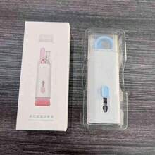 7合1蓝色键盘清洁套装，带可拆卸刷子和除尘掸 - 彩色 - 查看 11