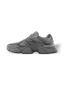 New Balance 男女通用运动鞋，缓震透气，轻便舒适，弹性好，适合运动、户外跑步、日常穿着，灰色，U9060ZGB - 灰色 - 查看 1