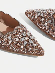 CUCCOO TILAWA Women Pumps Valentine's Day - Coffee Brown - View 5